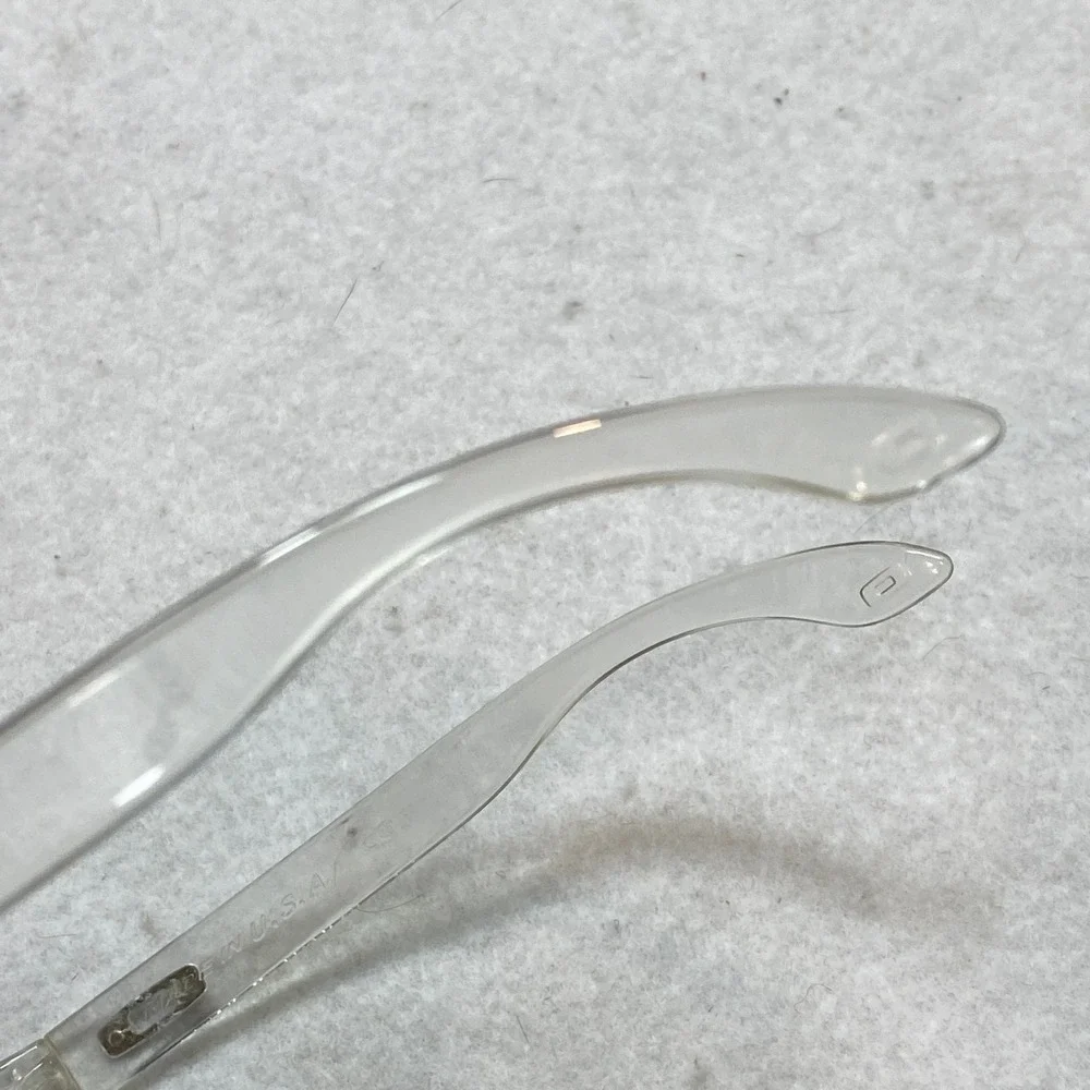 Oakley Holbrook Sunglasses Mens One Size Clear Blue Mirror Lens Square Frame